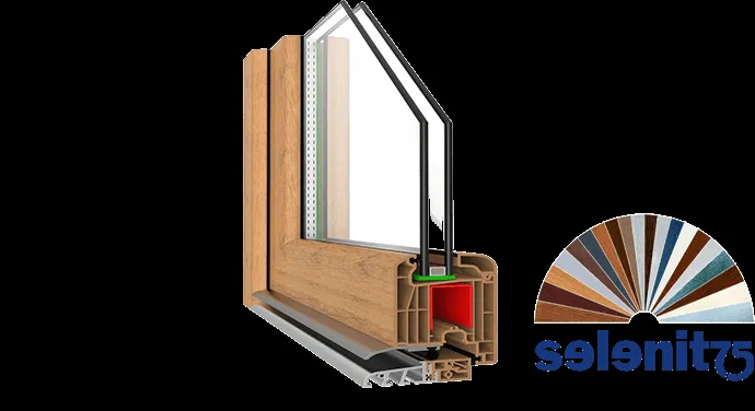 Selenit 75 PVC Pencere